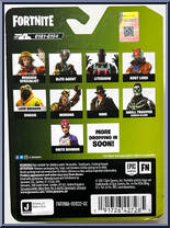 Super Striker from Fortnite - Legendary Micro Series manufactured by Jazwares [Back]