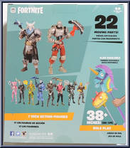 Ragnarok from Fortnite - Basic Series manufactured by McFarlane [Back]