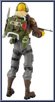 Raptor from Fortnite - Basic Series manufactured by McFarlane [Loose]