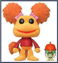 Red (with Doozer) (Flocked) from Fraggle Rock - Pop! Vinyl Figures manufactured by Funko [Loose]