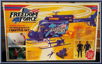 Attack & Rescue Chopper Set from Freedom Force - Basic Series manufactured by Nylint [Front]