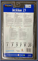 David Beckham 23 (Real Madrid) from FT Champs - 6" Scale manufactured by FT Champs [Back]