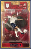 Wayne Rooney 9 (England) from FT Champs - 6" Scale manufactured by FT Champs [Front]