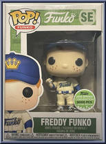 Freddy Funko (Baseball / White Shirt) from Funko - Pop! Vinyl Figures manufactured by Funko [Front]