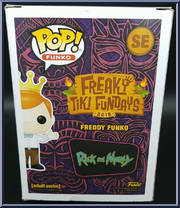 Freddy Funko (Toxic Rick) from Funko - Pop! Vinyl Figures manufactured by Funko [Back]