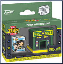 Patron & Record Store from Funko - Bitty Pop! Towns manufactured by Funko [Front]