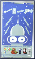 Bender (Bright N Shiny) from Futurama - Wind-Ups manufactured by Rocket USA [Back]