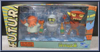 Bender / Zoidberg / Robot Devil Action Figure