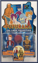 Fry / Calculon from Futurama - I-Men manufactured by Toynami [Front]