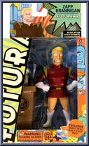 Zapp Brannigan from Futurama - Basic Series manufactured by Toynami [Front]