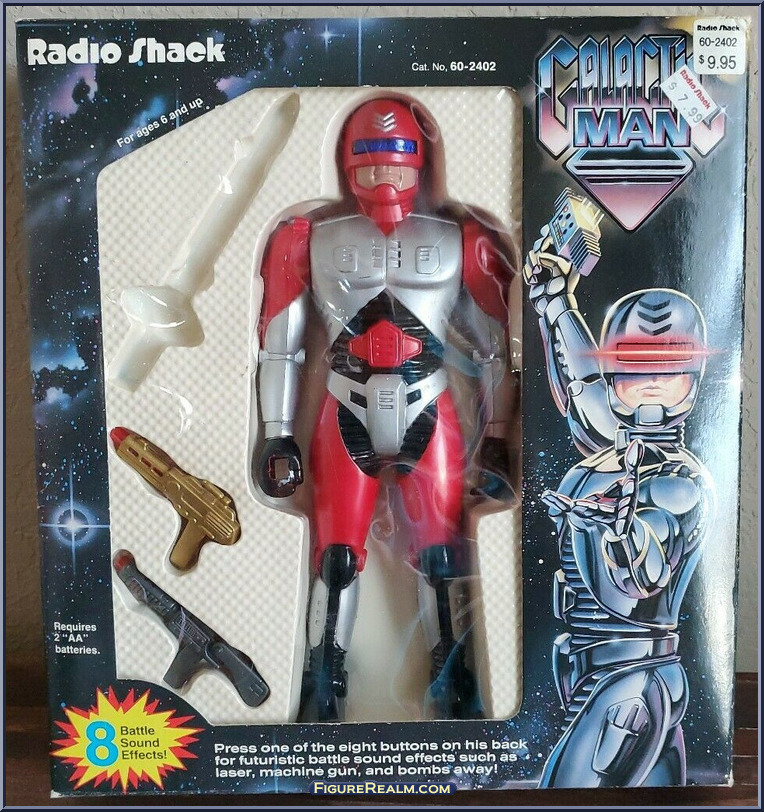 Galactic Man (Red) Galactic Man Basic Series Radio Shack Action Figure