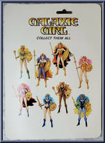 Girl (Blue Hair) from Galaxie Girl - Basic Series manufactured by Woolworth [Back]