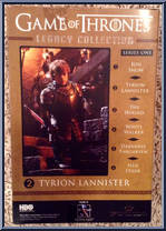 Tyrion Lannister from Game of Thrones - Legacy Collection manufactured by Funko [Back]