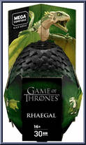 Rhaegal from Game of Thrones - Basic Series manufactured by Mega Brands [Front]