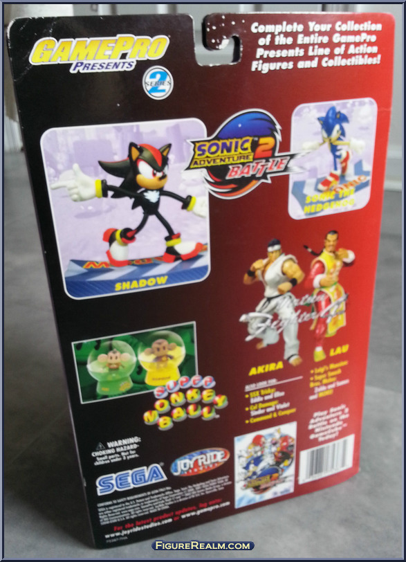 Shadow (Sonic Adventure 2) - GamePro - Series 2 - Joyride Studios Action  Figure