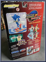 Sonic the Hedgehog (Sonic Adventure 2) from GamePro - Series 1 manufactured by Joyride Studios [Back]