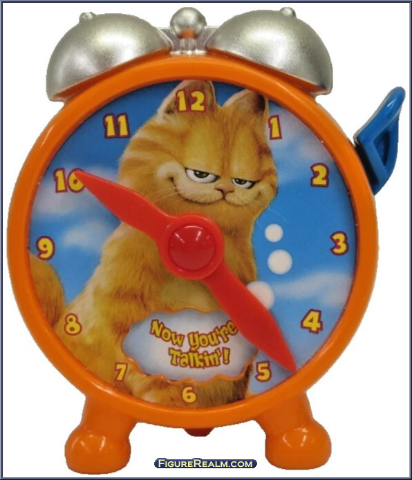 Alarm Clock - Garfield Movie - Basic Series - Wendy's Action Figure