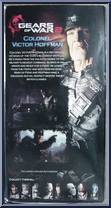 Colonel Victor Hoffman from Gears of War - Series 5 manufactured by Neca [Back]