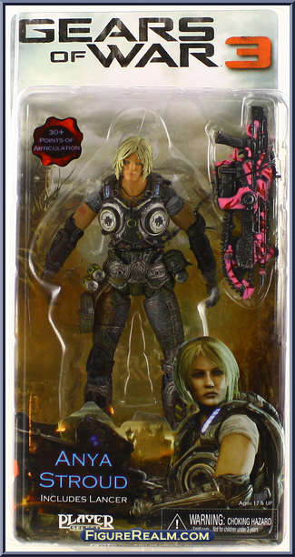 Anya Stroud (Pink Lancer) - Gears of War 3 - Series 1 - Neca