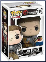 JD Fenix (Swarm Gunk) (Glows In The Dark) from Gears of War - Pop! Vinyl Figures manufactured by Funko [Front]