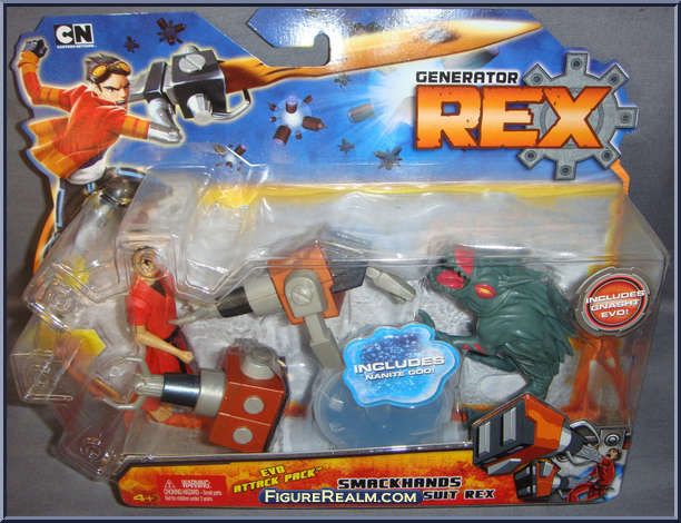 Review and photos of Mattel Generator Rex action figure