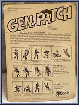 Nitro (Demolition Man) from Gen Patch - Evil Enemy manufactured by Galoob [Back]