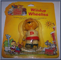 Dotty Dog from Get Along Gang - Windup Wheelies manufactured by Tomy [Front]