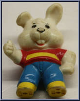 Rocco Rabbit from Get Along Gang - Miniatures manufactured by Tomy [Loose]
