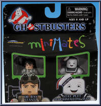 Ray Stantz / Stay Puft from Ghostbusters - Minimates - Toys R Us - Series 2 manufactured by Diamond Select [Front]