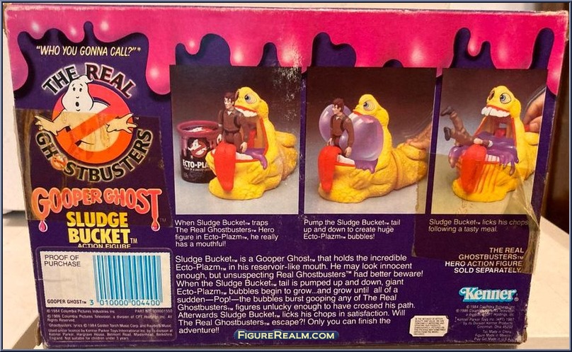 Sludge Bucket - Ghostbusters - The Real - Series 2 - Kenner Action Figure