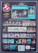 Egon Spengler from Ghostbusters - The Real - Ecto Glow Heroes manufactured by Kenner [Back]
