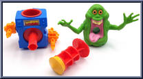 Green Ghost (Gooper Ghost) from Ghostbusters - The Real - Series 3 manufactured by Kenner [Loose]