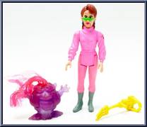 Janine Melnitz (Tickler Ghost) from Ghostbusters - The Real - Fright Features manufactured by Kenner [Loose]