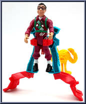 Louis Tully (Vapor Ghost) from Ghostbusters - The Real - Power Pack Heroes manufactured by Kenner [Loose]
