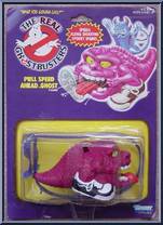 Pull Speed Ahead Ghost from Ghostbusters - The Real - Series 3 manufactured by Kenner [Front]