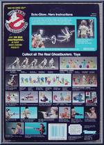 Winston Zeddmore (Wrapper Ghost) from Ghostbusters - The Real - Ecto Glow Heroes manufactured by Kenner [Back]