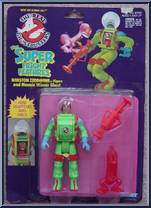 Winston Zeddmore (Meanie Wienie Ghost) from Ghostbusters - The Real - Super Fright Features manufactured by Kenner [Front]