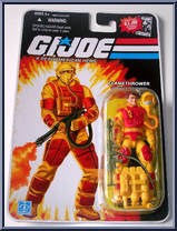 Blowtorch from G.I. Joe - 25th Anniversary - Wave 13 manufactured by Hasbro [Front]