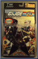 Snake Eyes / Storm Shadow from G.I. Joe - 25th Anniversary - Comic 2-Packs - Wave  2 manufactured by Hasbro [Front]