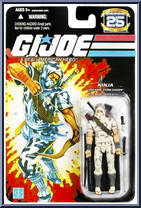 Storm Shadow (v2) from G.I. Joe - 25th Anniversary - Wave  1 manufactured by Hasbro [Front]