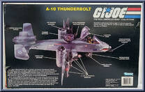 A-10 Thunderbolt from G.I. Joe - Classic Collection - Series 14 - Accessories manufactured by Hasbro [Back]