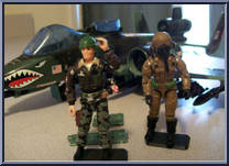 A-10 Thunderbolt from G.I. Joe - Classic Collection - Series 14 - Accessories manufactured by Hasbro [Loose]