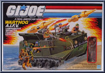 Warthog A.I.F.V. (with Sgt. Slaughter) from G.I. Joe - Classic Collection - Series  7 - Accessories manufactured by Hasbro [Front]