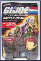 Battle Gear Accessory Pack #5 from G.I. Joe - Classic Collection - Series  6 - Accessories manufactured by Hasbro [Front]