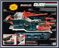 Brawler from G.I. Joe - Classic Collection - Series 10 - Accessories manufactured by Hasbro [Back]