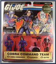 Cobra Command Team from G.I. Joe - Classic Collection - Series 14 - Team Packs manufactured by Hasbro [Front]