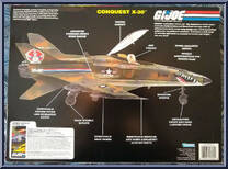 Conquest X-30 (with Ace) from G.I. Joe - Classic Collection - Series 15 - Accessories manufactured by Hasbro [Back]