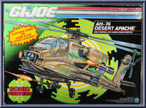 Desert Apache AH-74 from G.I. Joe - Classic Collection - Series 11 - Accessories manufactured by Hasbro [Front]