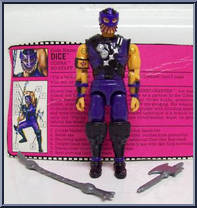 Dice from G.I. Joe - Classic Collection - Series 11 - Ninja Force manufactured by Hasbro [Loose]