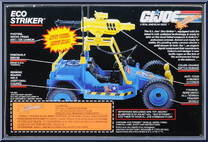 Eco-Striker from G.I. Joe - Classic Collection - Series 11 - Eco Warriors manufactured by Hasbro [Back]